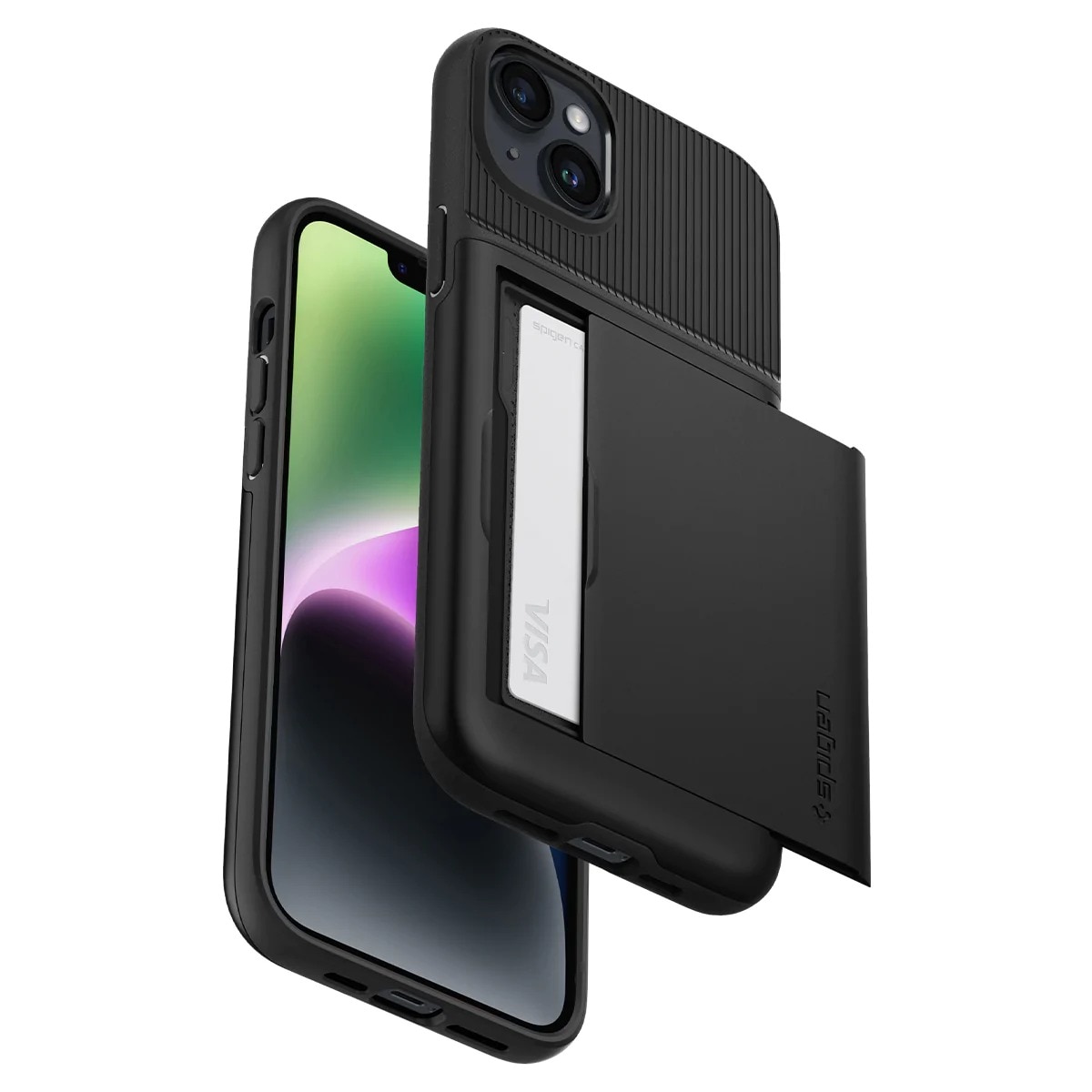 Case Slim Armor CS iPhone 14 Plus Zwart