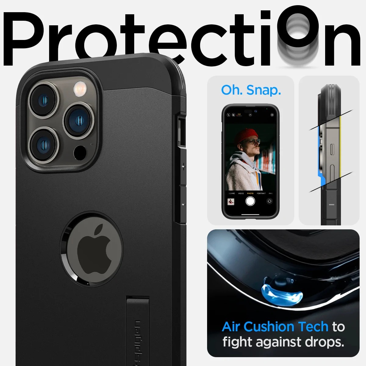 Case Tough Armor Mag iPhone 14 Pro Max Zwart