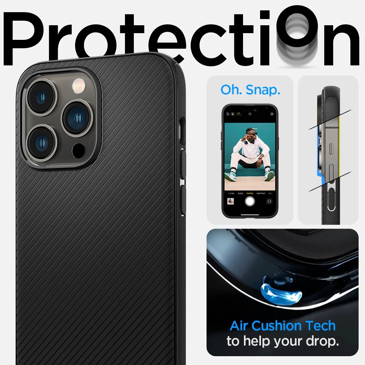 Case Mag Armor iPhone 14 Pro Zwart