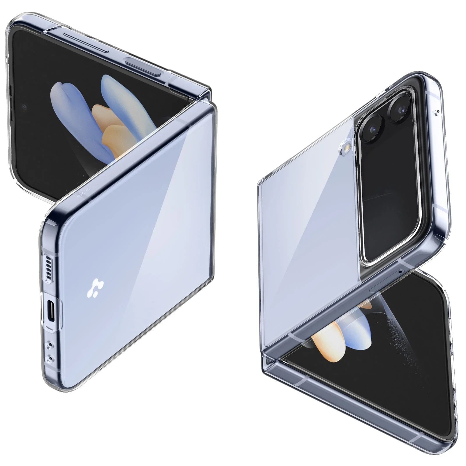 Case AirSkin Samsung Galaxy Z Flip 4 Crystal Clear