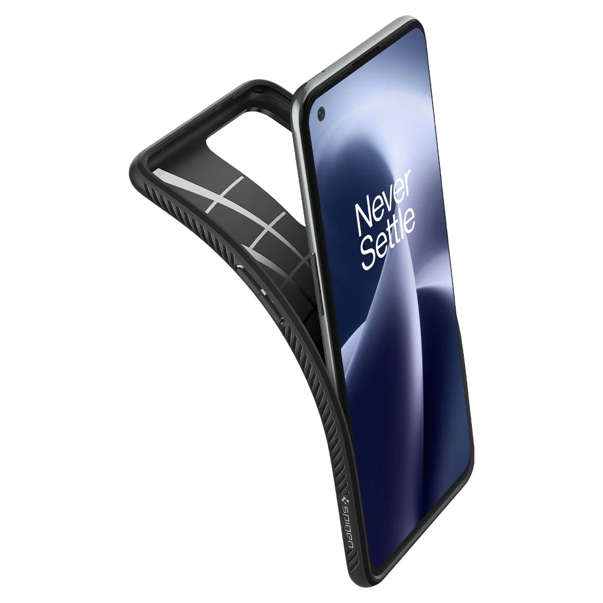 Case Liquid Air OnePlus Nord 2T 5G Zwart
