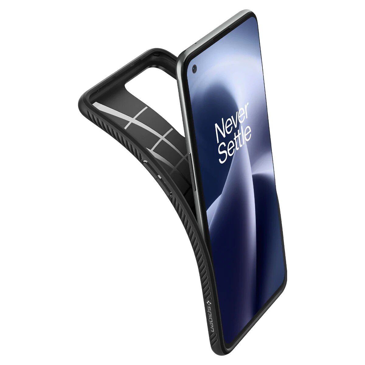 Case Liquid Air OnePlus Nord 2T 5G Zwart