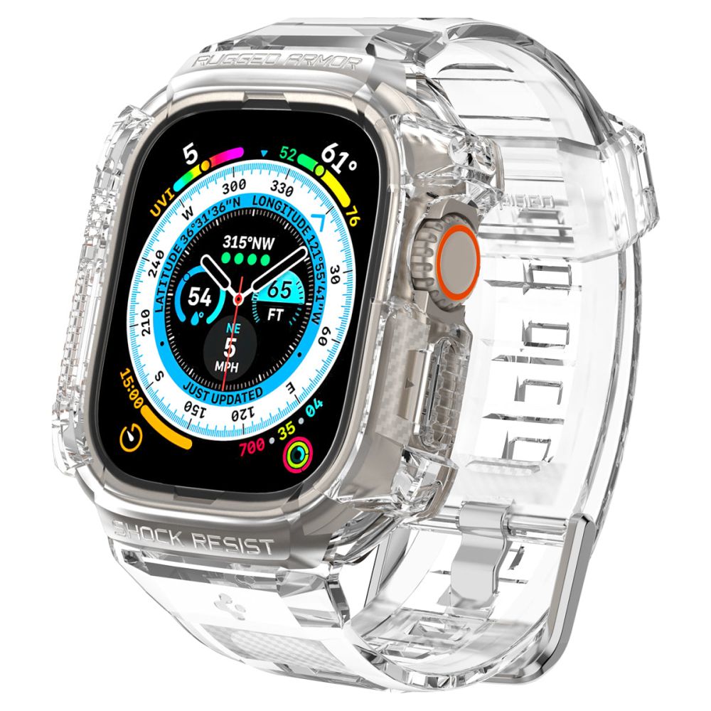 Case Rugged Armor Pro Apple Watch Ultra 2 49mm Crystal Clear