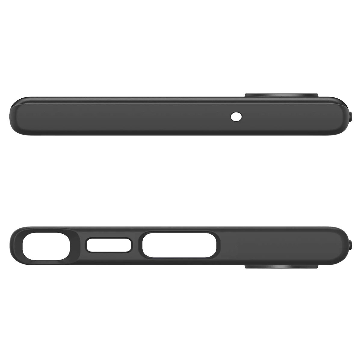 Case Thin Fit Samsung Galaxy S23 Ultra zwart