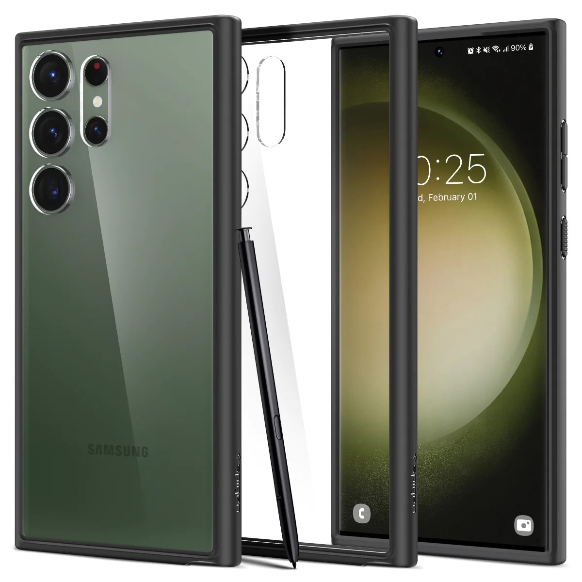 Case Ultra Hybrid Samsung Galaxy S23 Ultra Matte Black