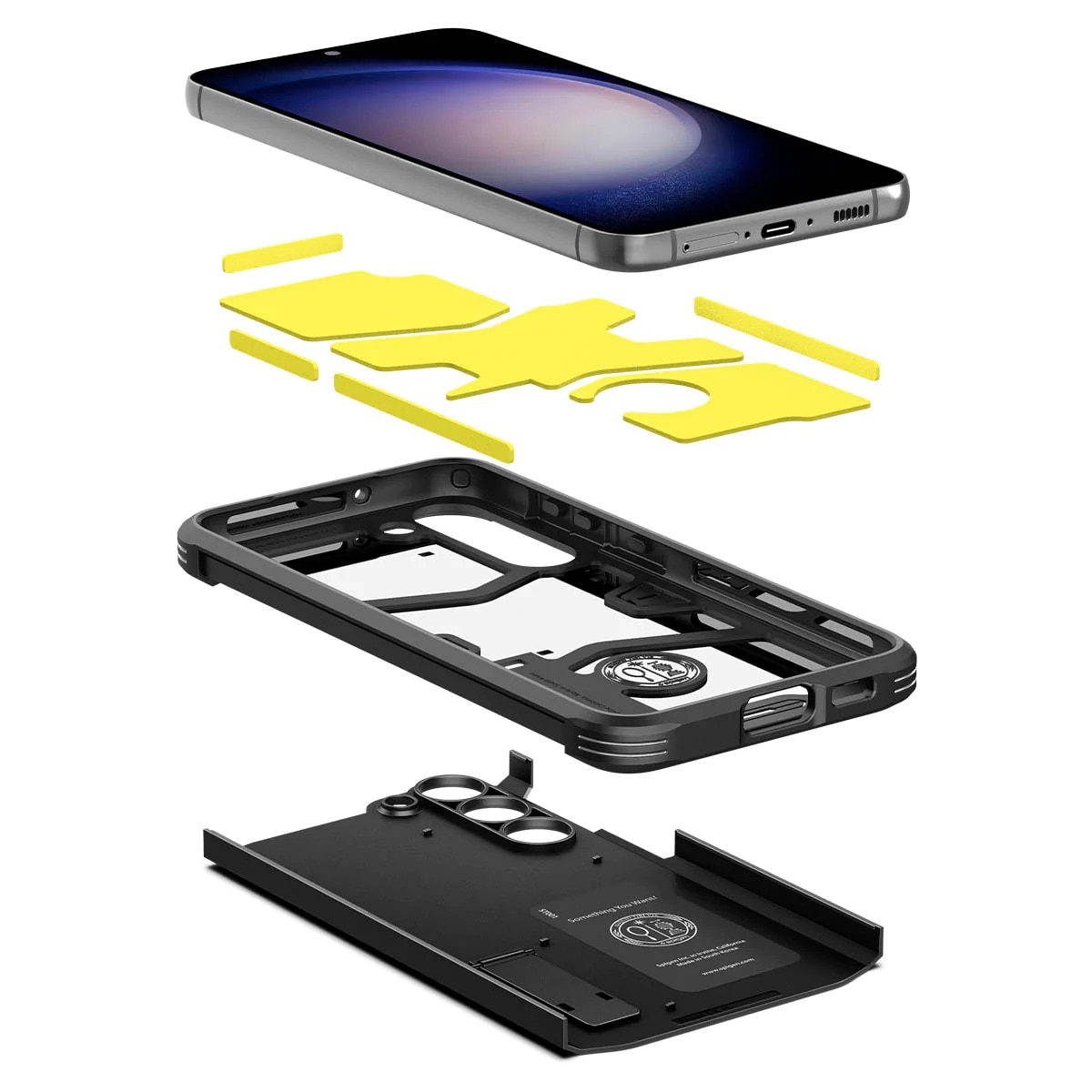 Case Tough Armor Samsung Galaxy S23 Plus zwart