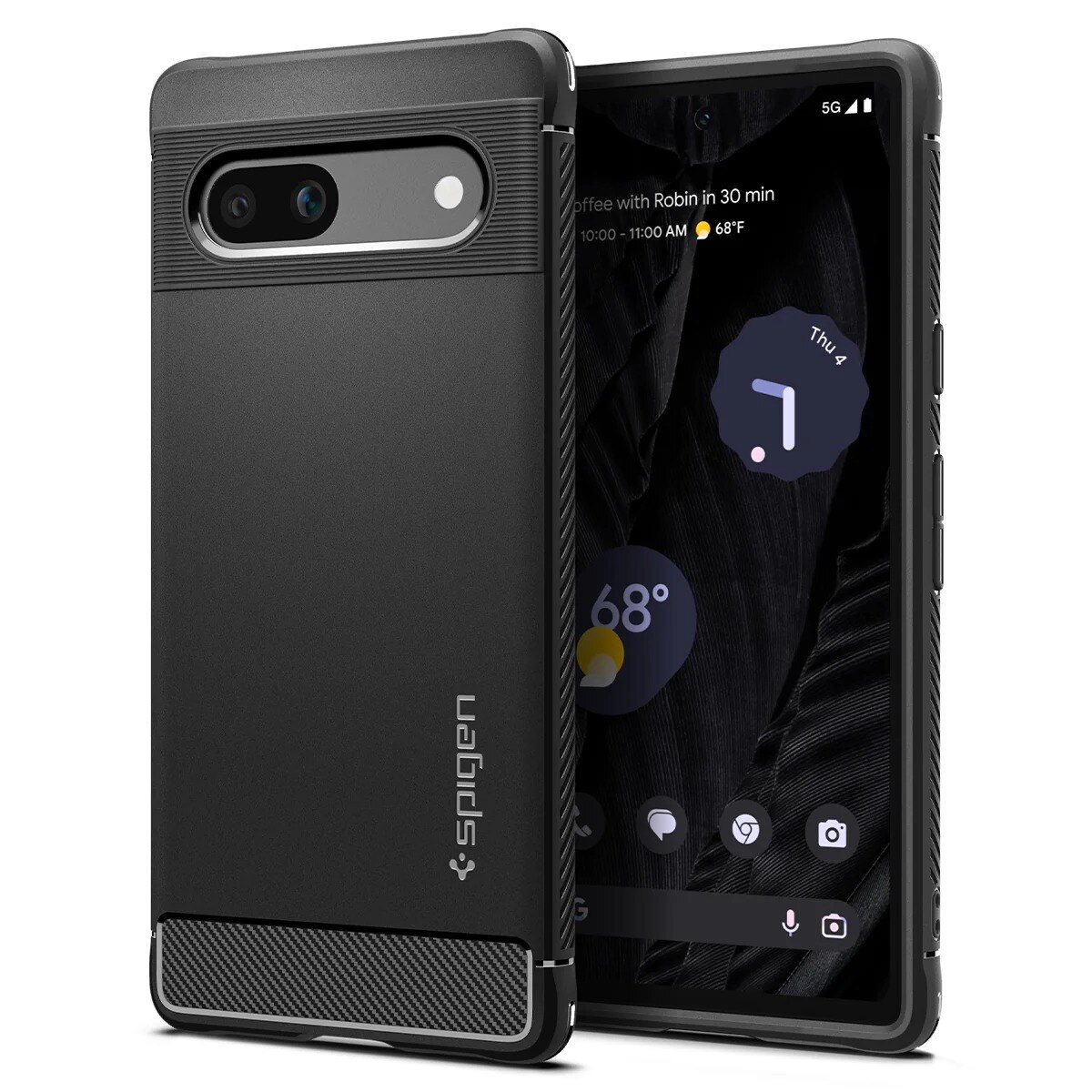 Case Rugged Armor Google Pixel 7a zwart