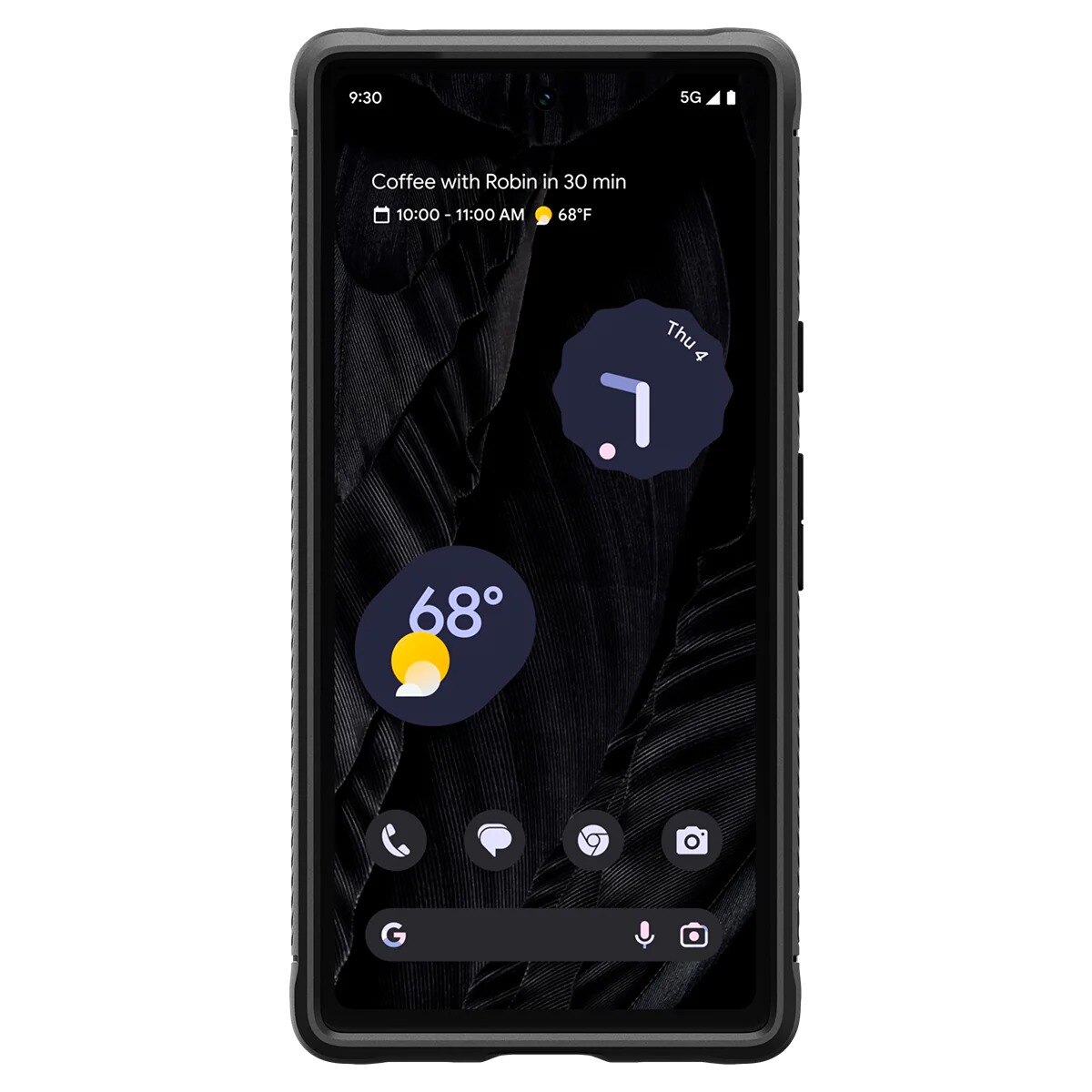 Case Rugged Armor Google Pixel 7a zwart