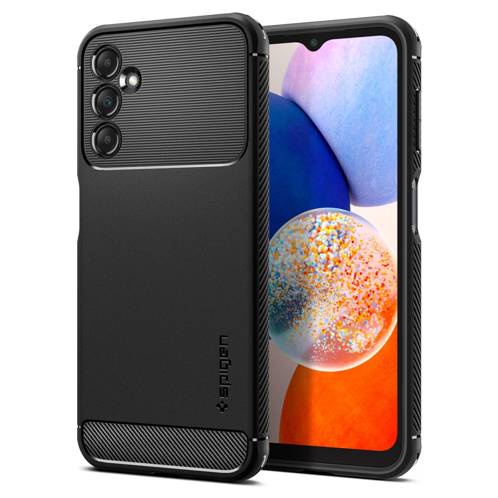 Case Rugged Armor Samsung Galaxy A14 zwart