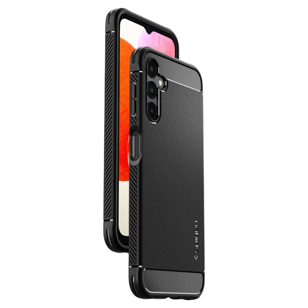 Case Rugged Armor Samsung Galaxy A14 zwart