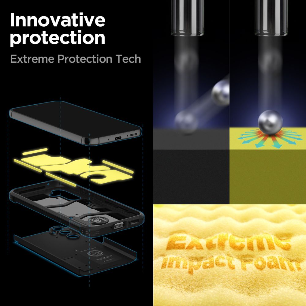 Case Tough Armor Samsung Galaxy A54 zwart
