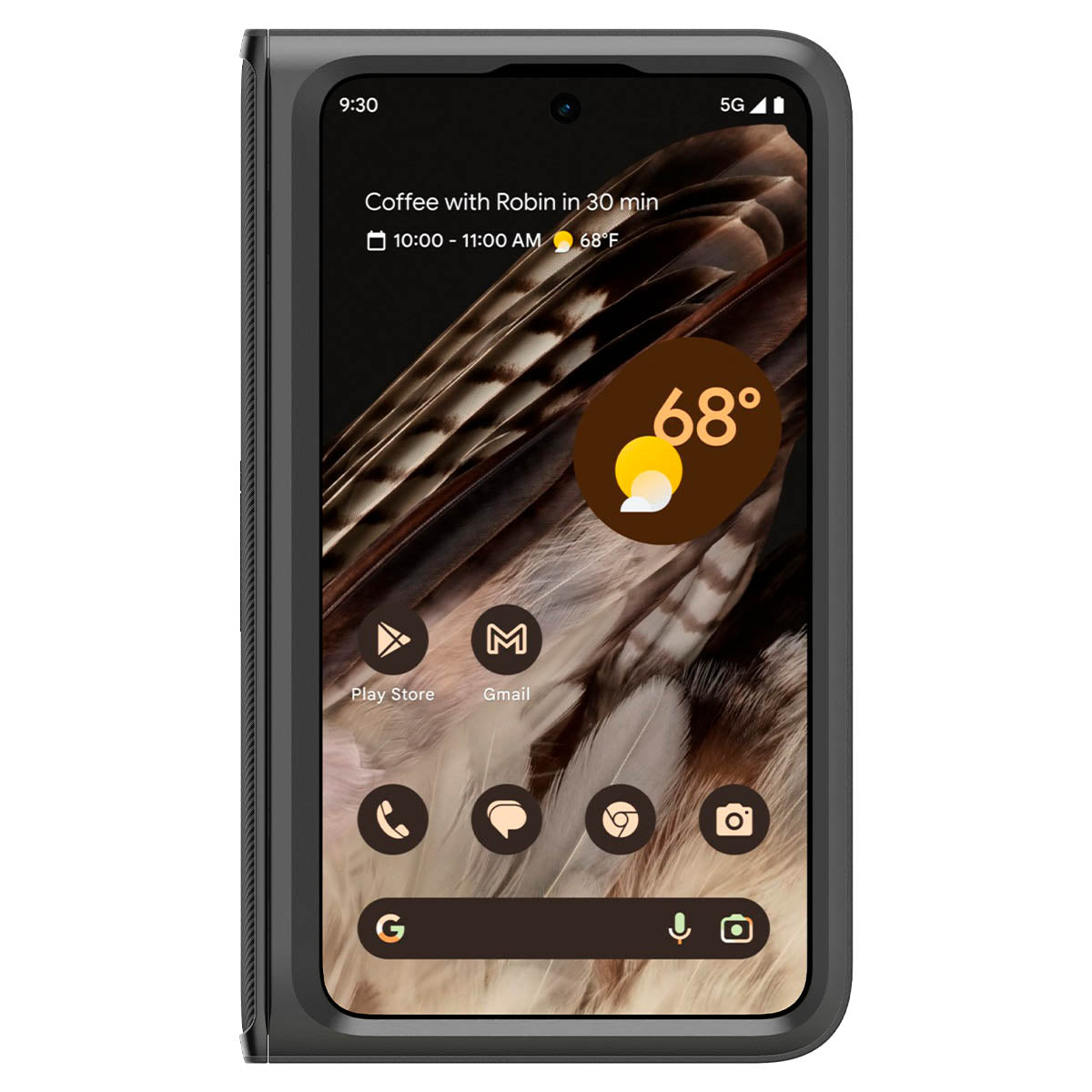 Google Pixel Fold Slim Armor Pro Case Black