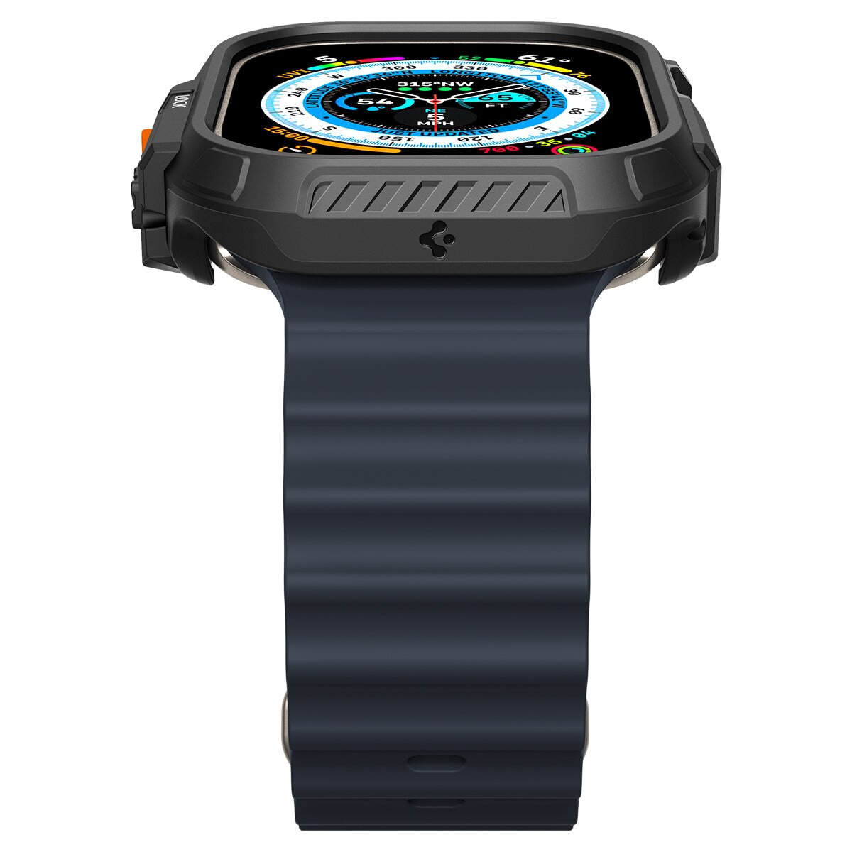 Case Lock Fit Apple Watch Ultra 2 49mm Black