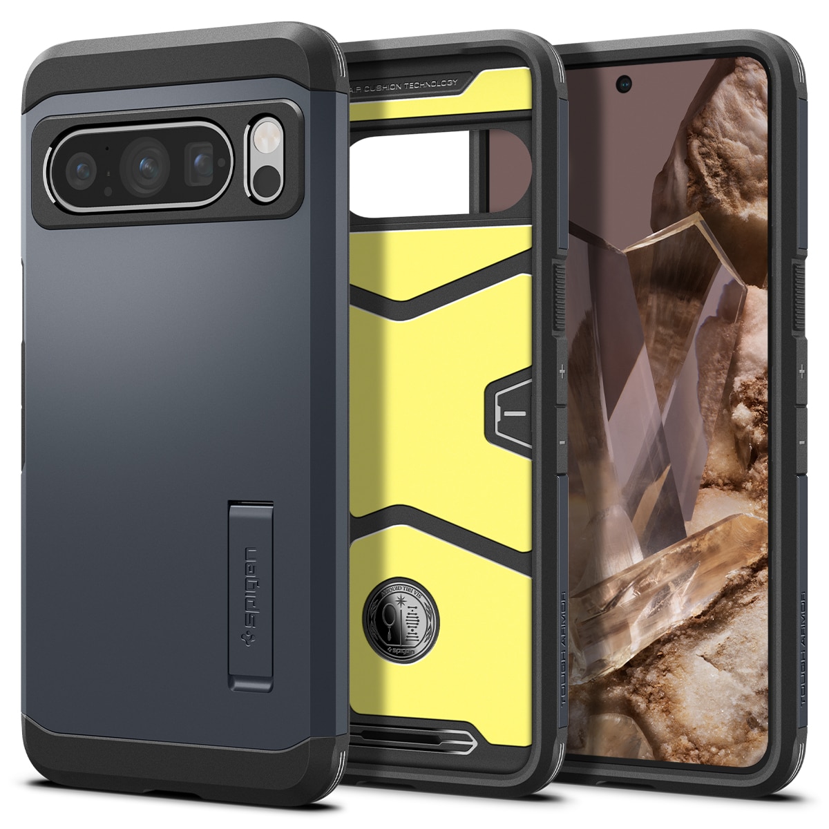 Case Tough Armor Google Pixel 8 Pro Metal Slate