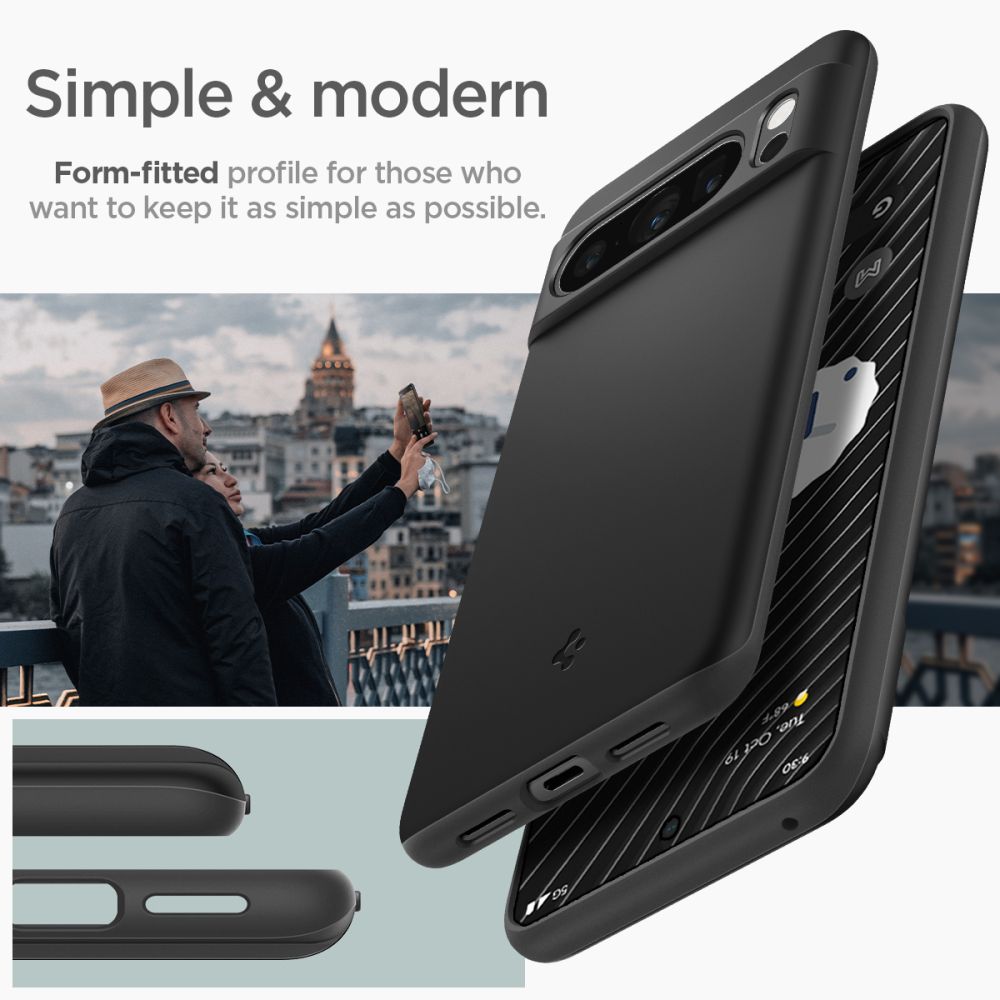 Case Thin Fit Google Pixel 8 Pro Black