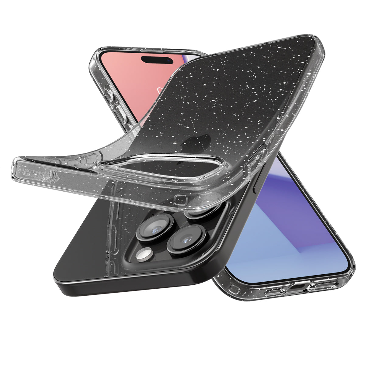 Case Liquid iPhone 15 Pro Max Crystal Glitter Crystal