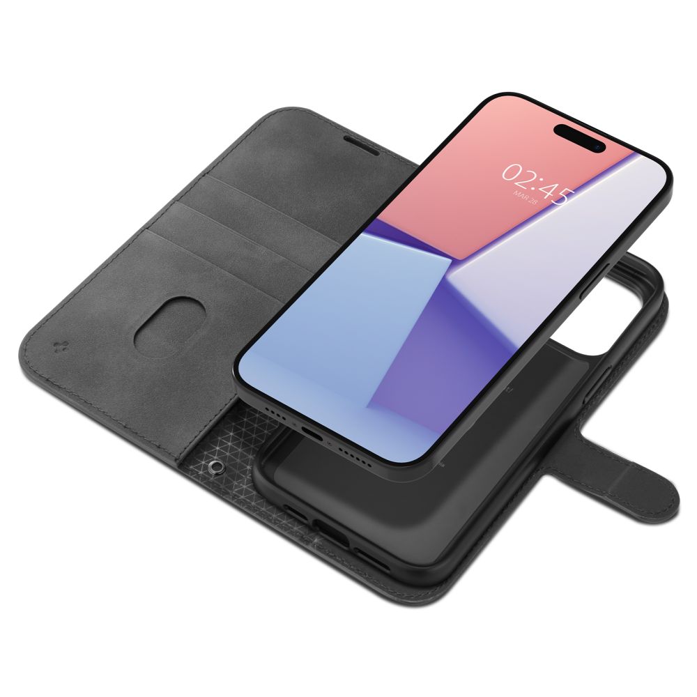Hoesje Wallet S Pro iPhone 15 Pro Max Black