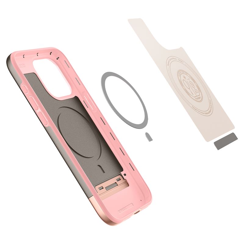 Hoesje Style Armor MagSafe iPhone 15 Pro Max Rose Gold