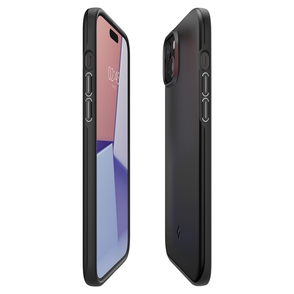 Case Thin Fit iPhone 15 Plus zwart