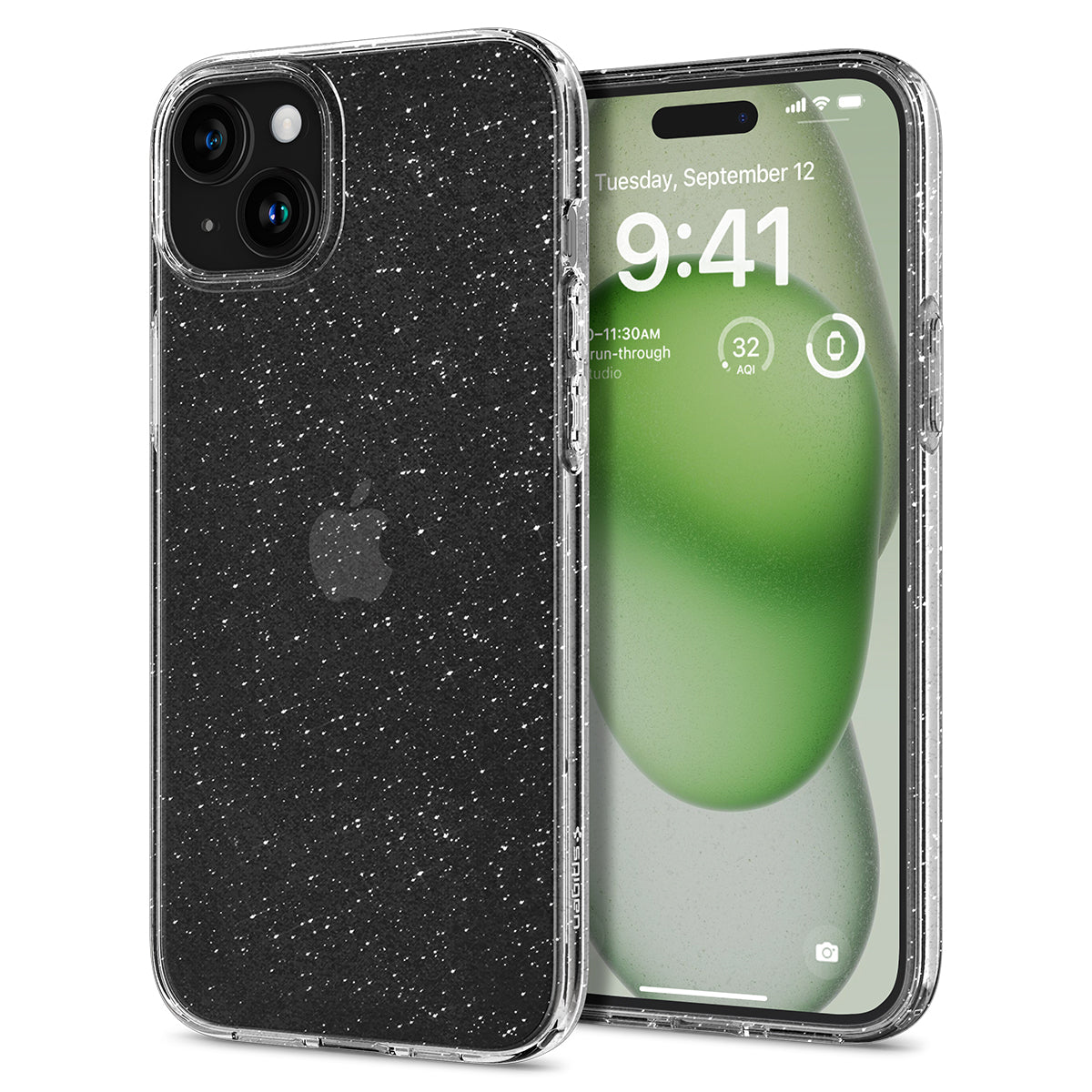 Case Liquid iPhone 15 Plus Crystal Glitter Crystal