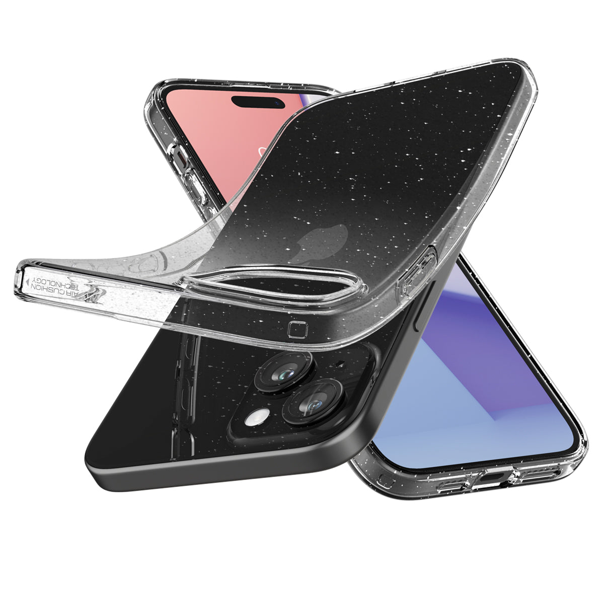 Case Liquid iPhone 15 Plus Crystal Glitter Crystal