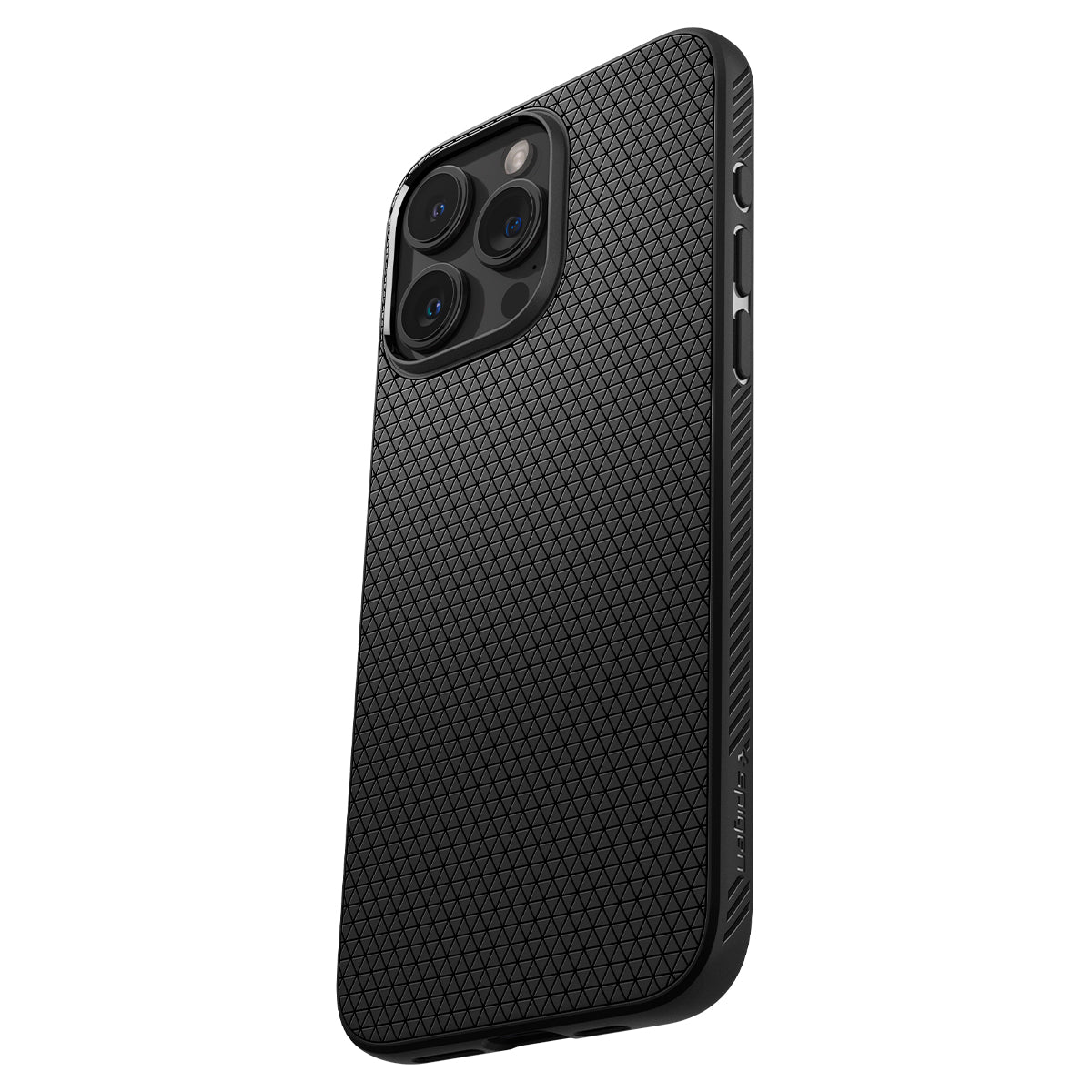 Case Liquid Air iPhone 15 Pro zwart