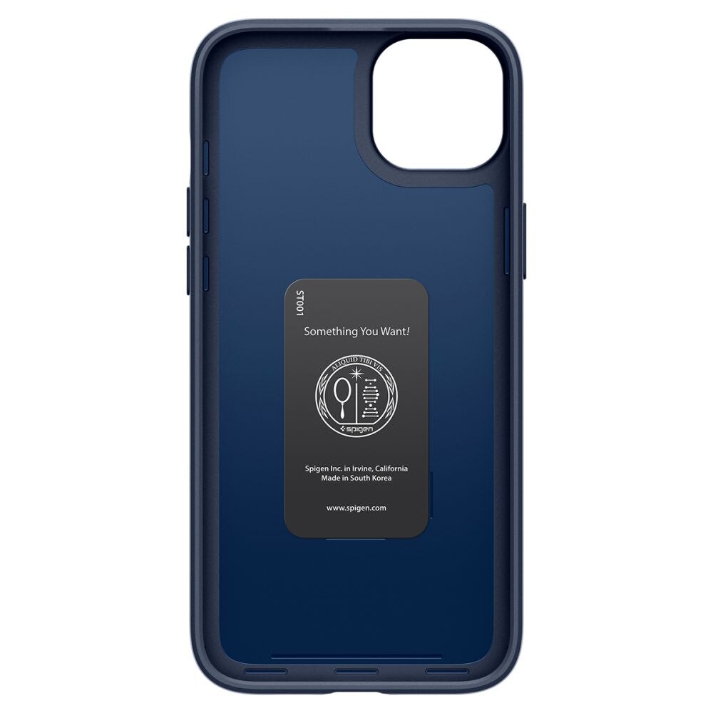 Hoesje Thin Fit iPhone 15 Navy Blue