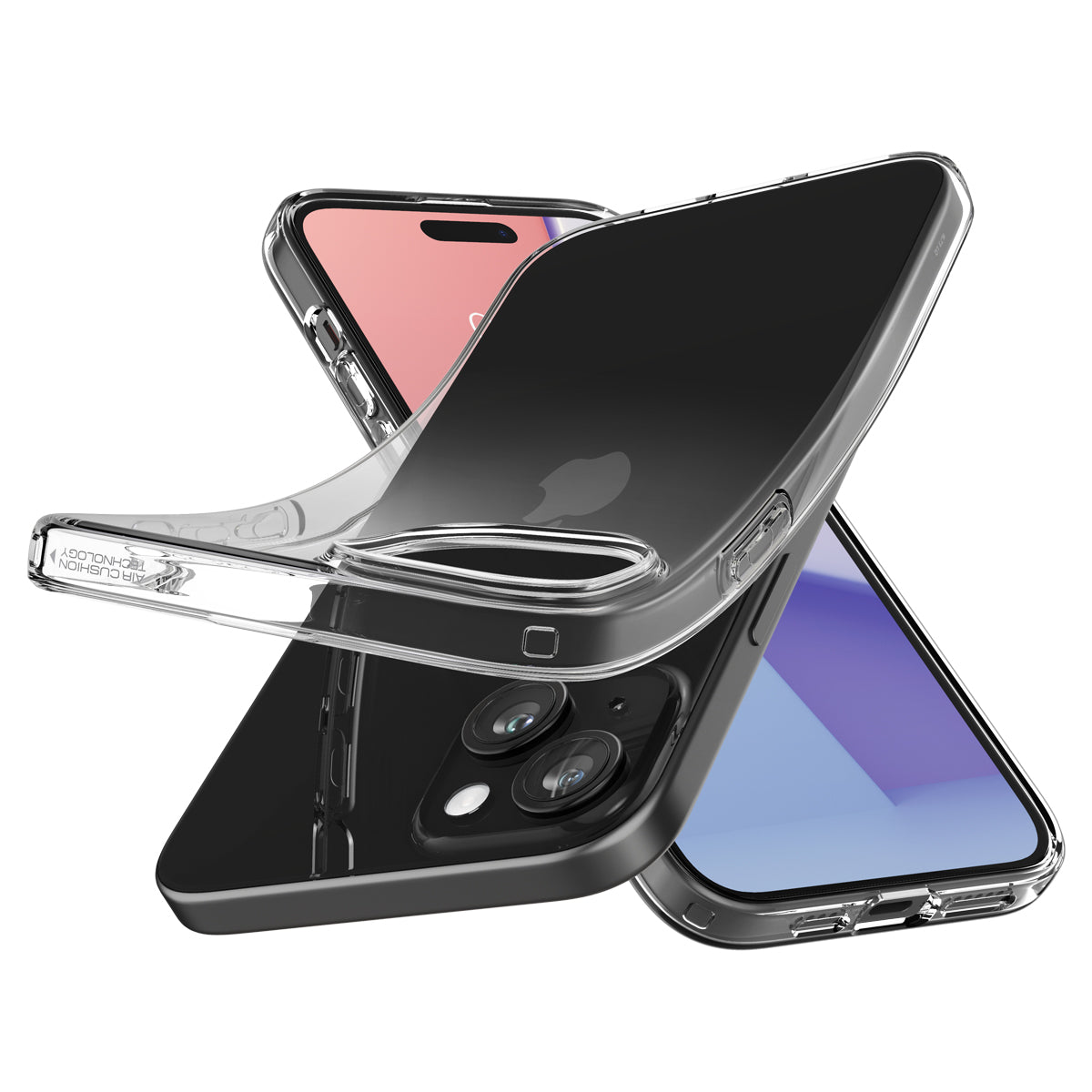 Case Liquid Crystal iPhone 15 Clear