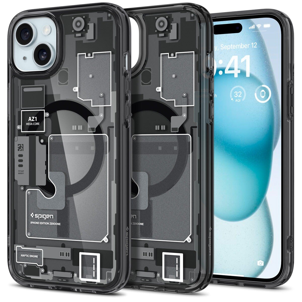 Case Ultra Hybrid MagSafe iPhone 15 Zero One