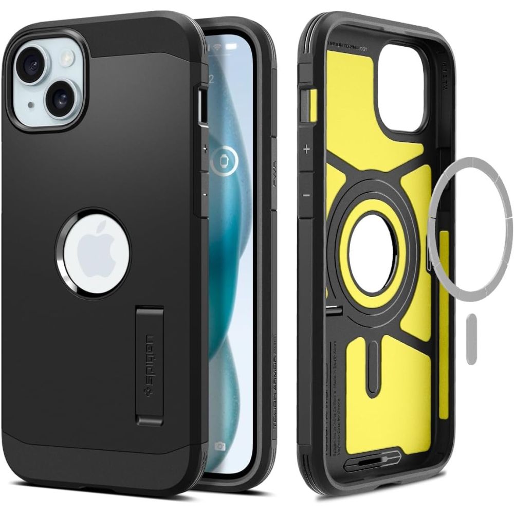 Case Tough Armor Mag iPhone 15 Zwart