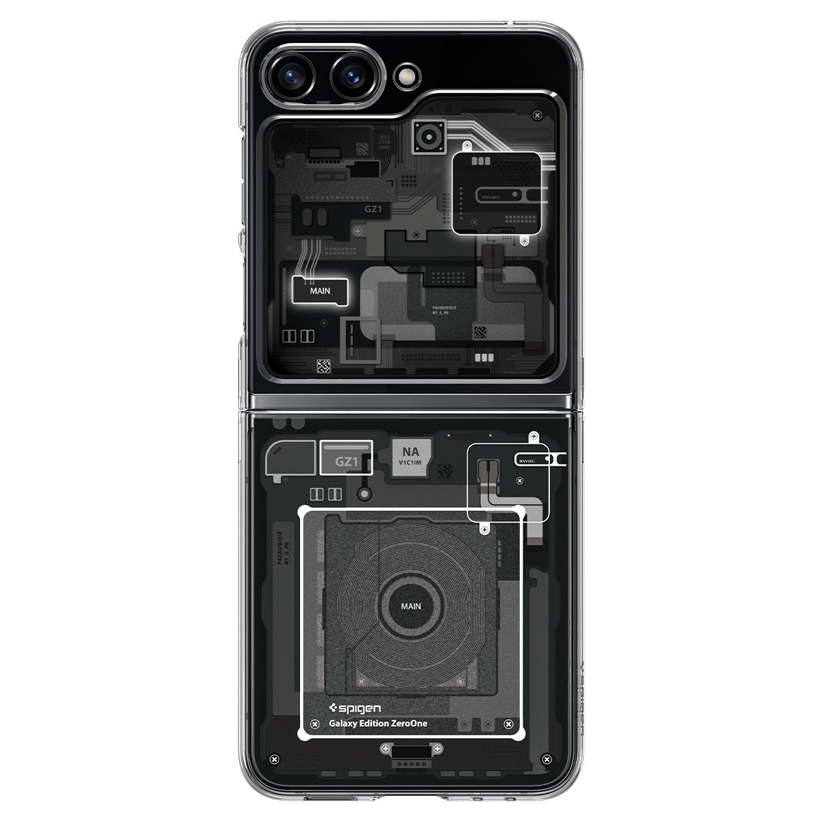 Case AirSkin Samsung Galaxy Z Flip 5 Zero One