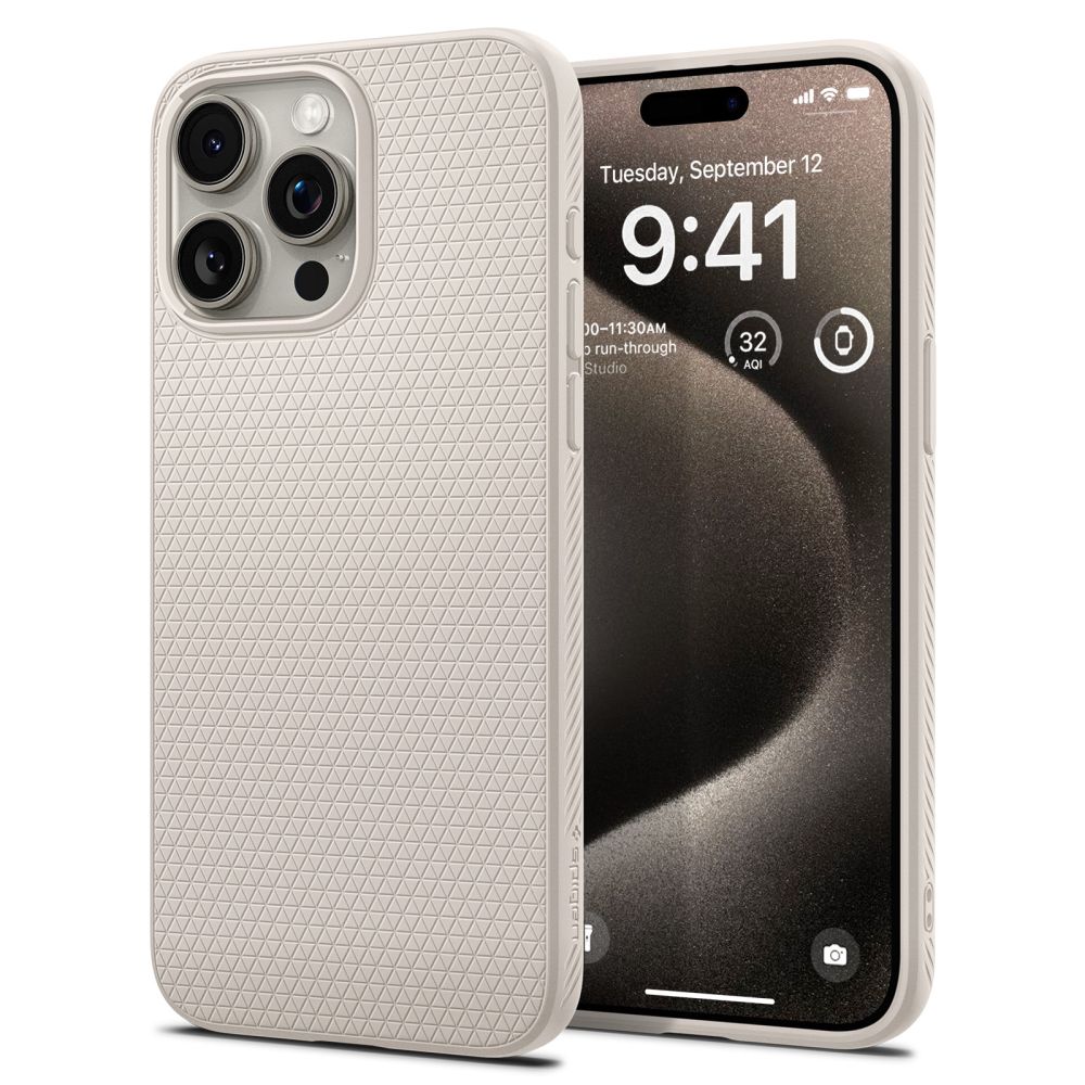 Case Liquid AiriPhone 15 Pro Max Natural Titanium