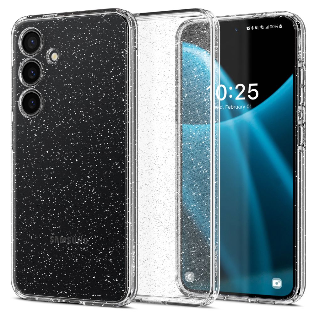 Case Liquid Crystal Samsung Galaxy S24 Plus Glitter Crystal