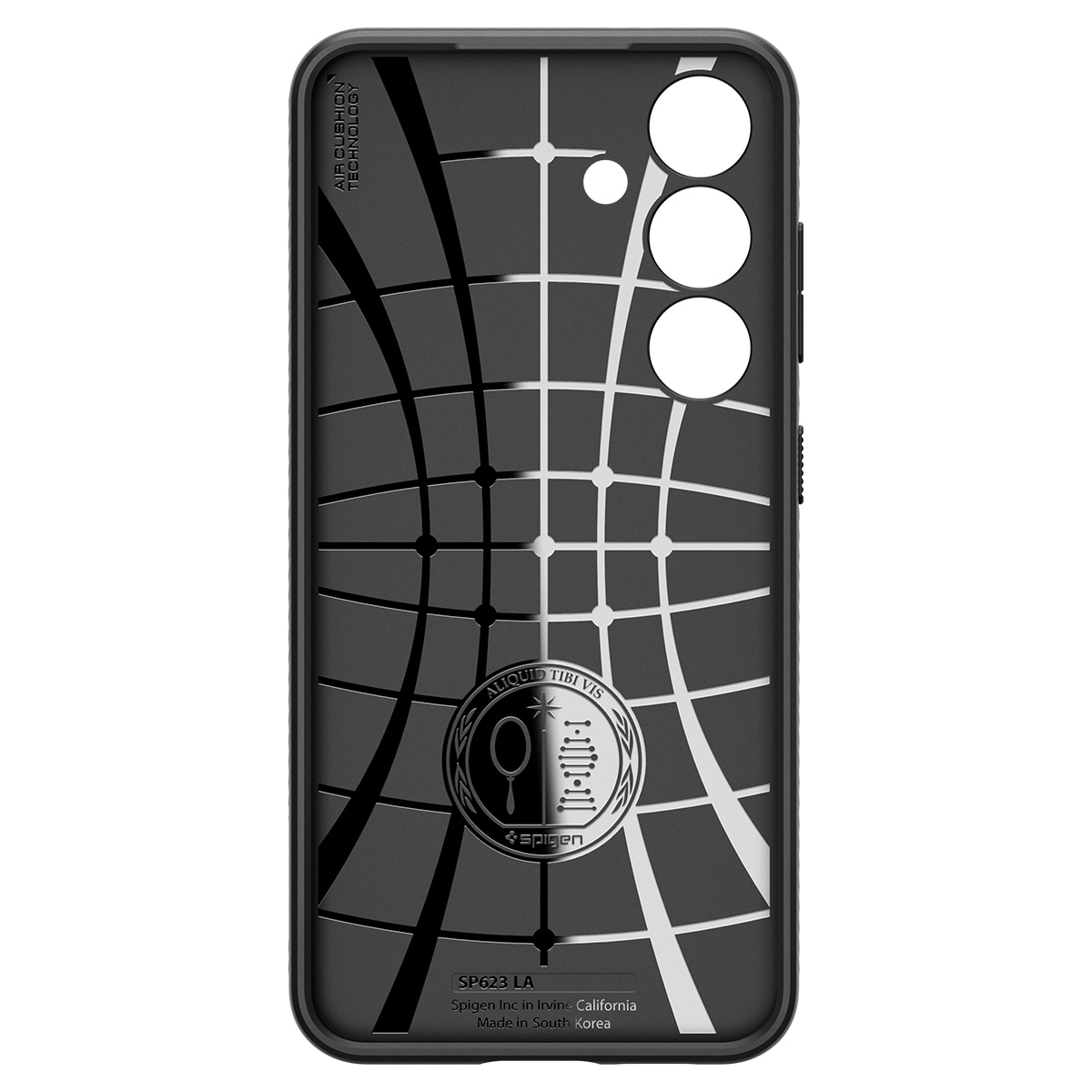 Case Liquid Air Samsung Galaxy S24 Plus zwart