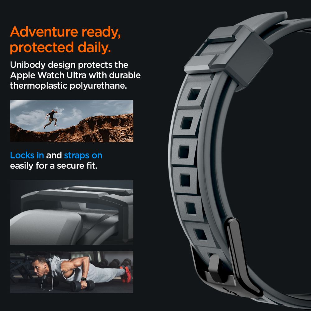 Case Rugged Armor Pro Apple Watch Ultra 49mm Dark Grey
