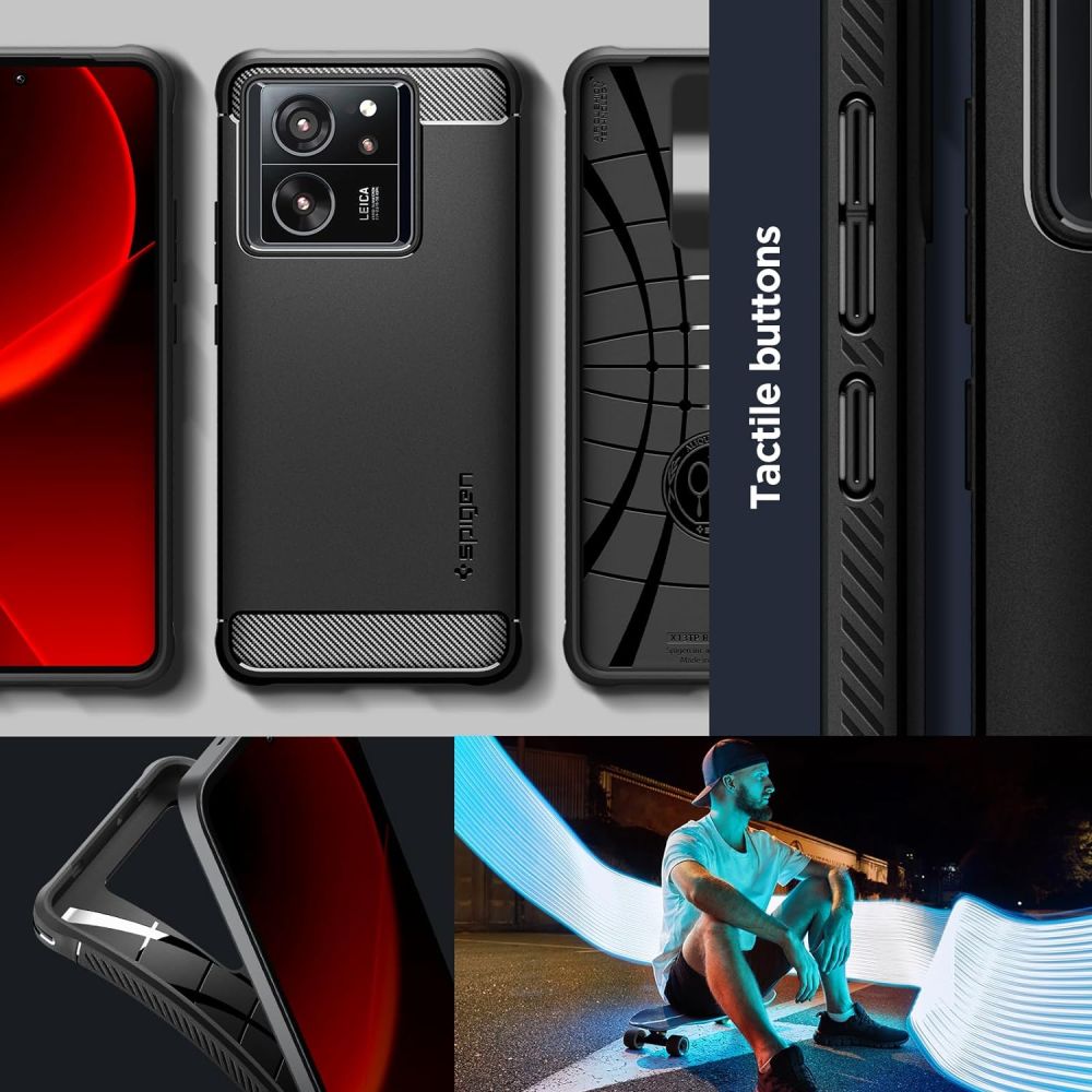 Case Rugged Armor Xiaomi 13T Black