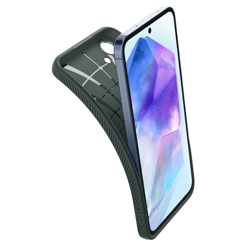 Case Liquid Air Samsung Galaxy A55 Abyss Green