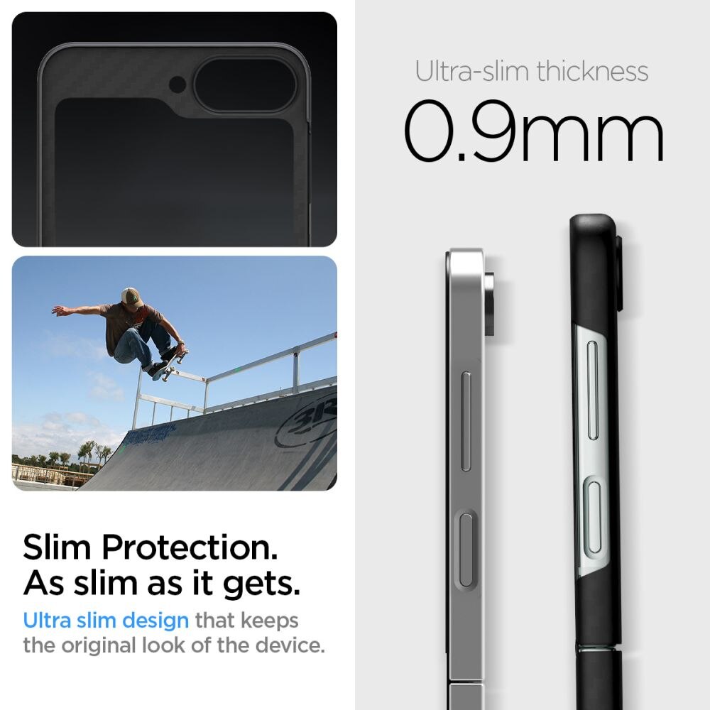 Case AirSkin Samsung Galaxy Z Flip 6 Aramid Black