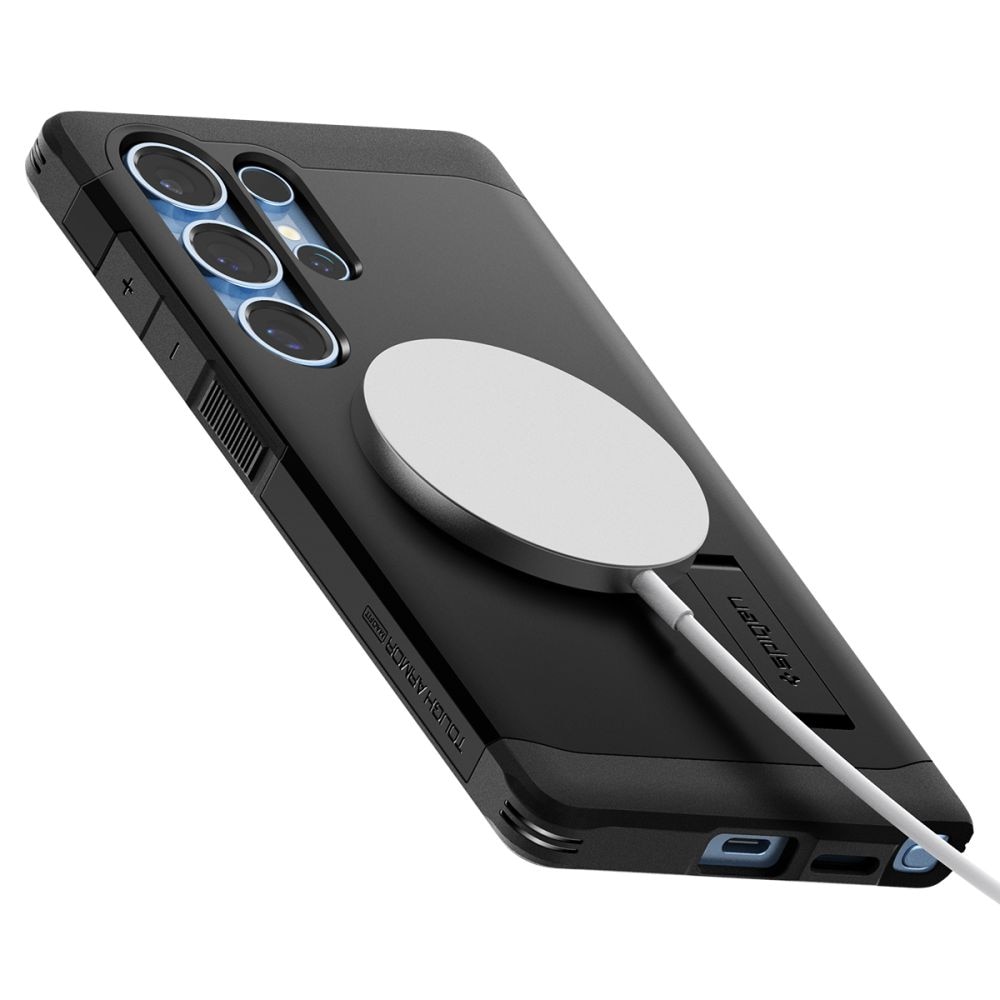 Case Tough Armor MagSafe Samsung Galaxy S25 Ultra Zwart