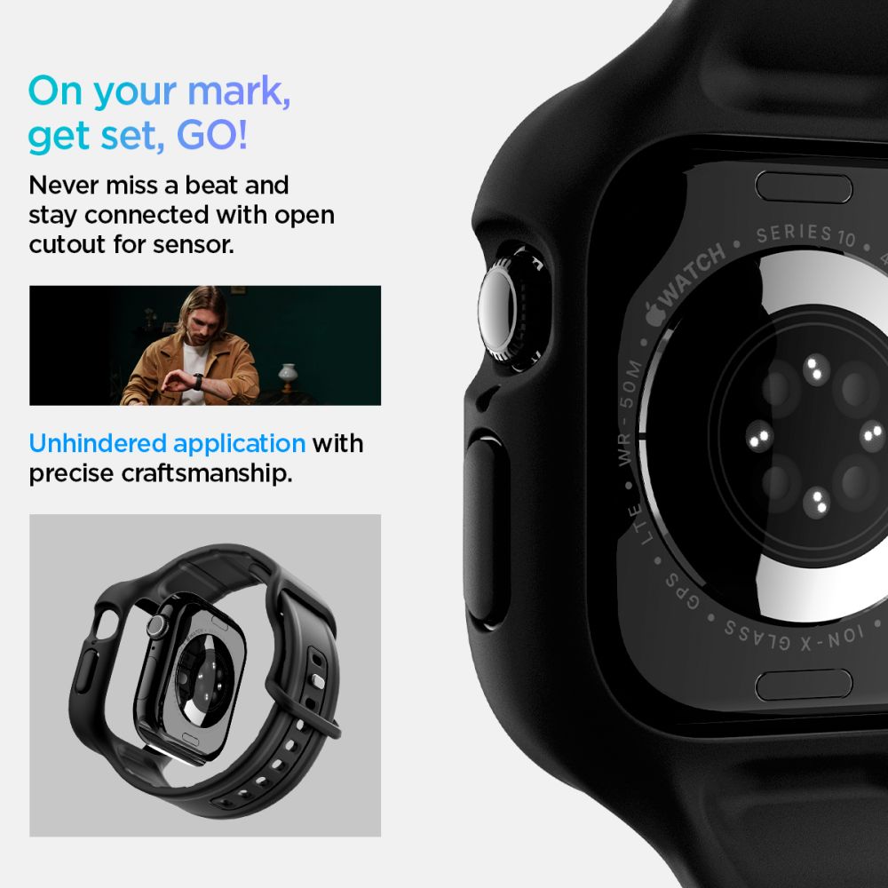 Apple Watch Series 10 46mm Vault Pro Zwart