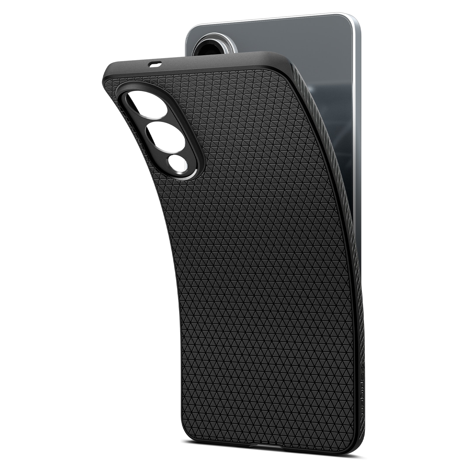 Case Liquid Air Samsung Galaxy S25 Edge Matte Black
