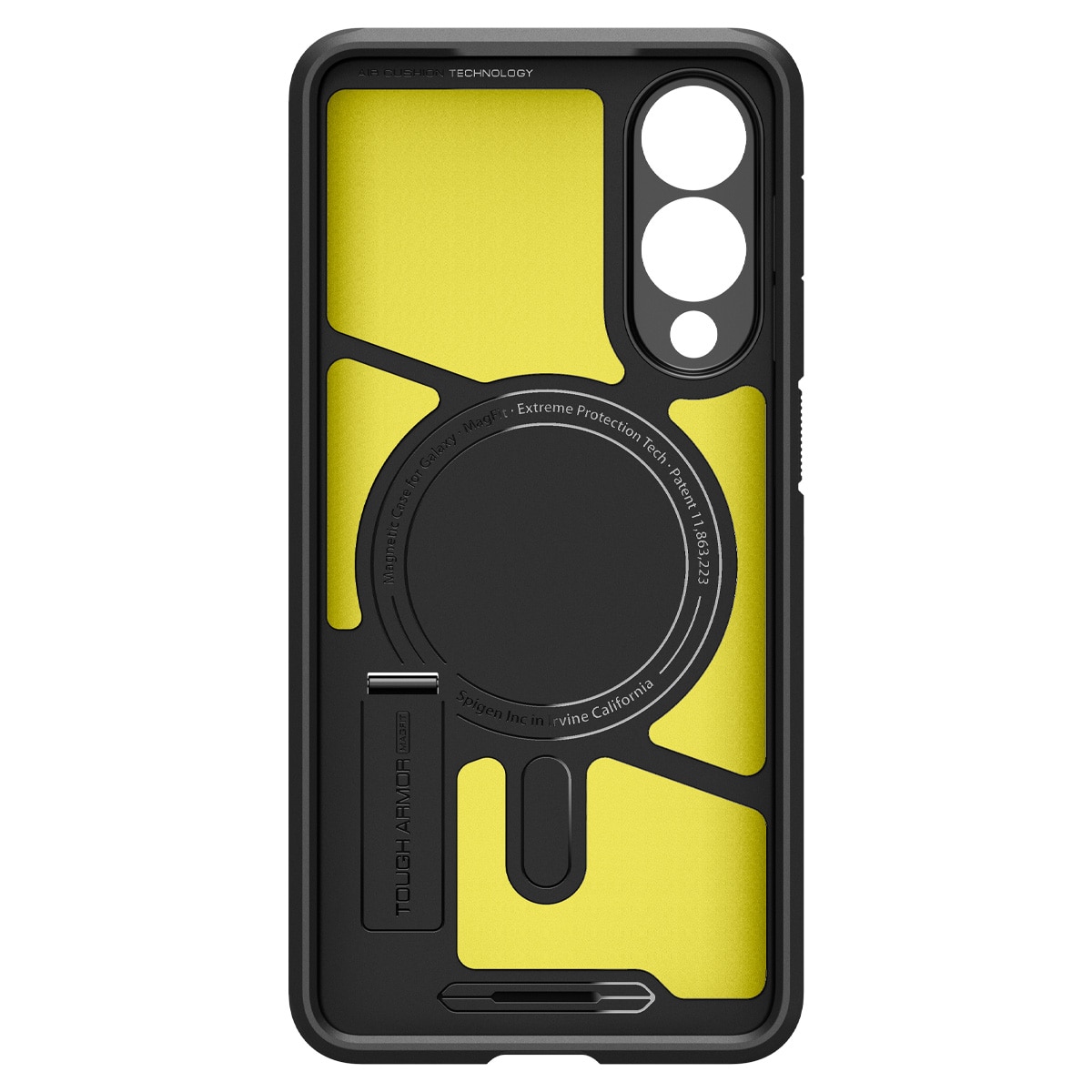 Case Tough Armor MagSafe Samsung Galaxy S25 Edge Zwart