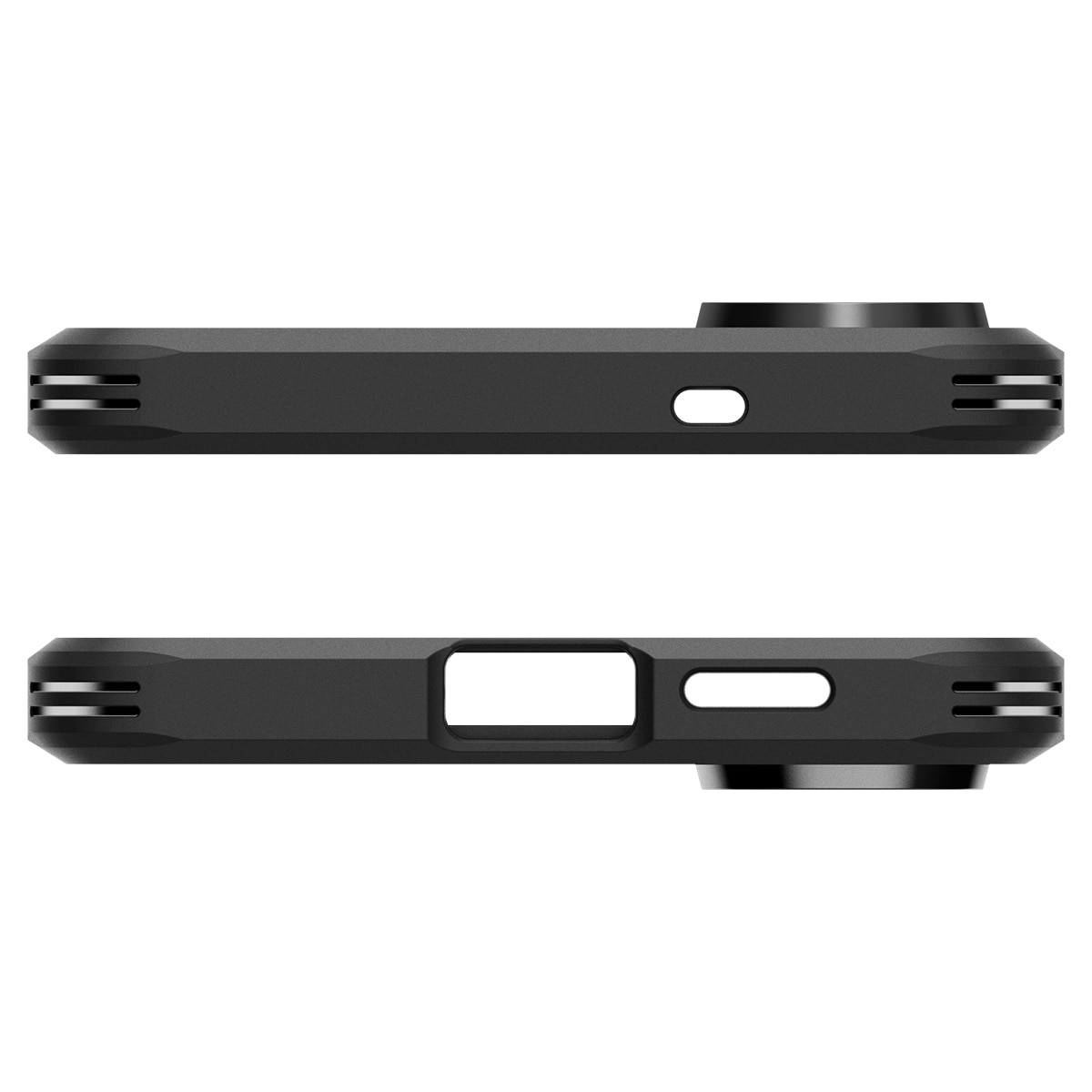 Case Tough Armor MagSafe Samsung Galaxy S25 Edge Zwart
