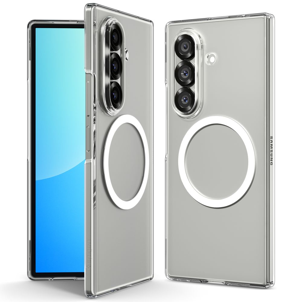 Case AirSkin MagSafe Samsung Galaxy Z Fold 7 Clear White