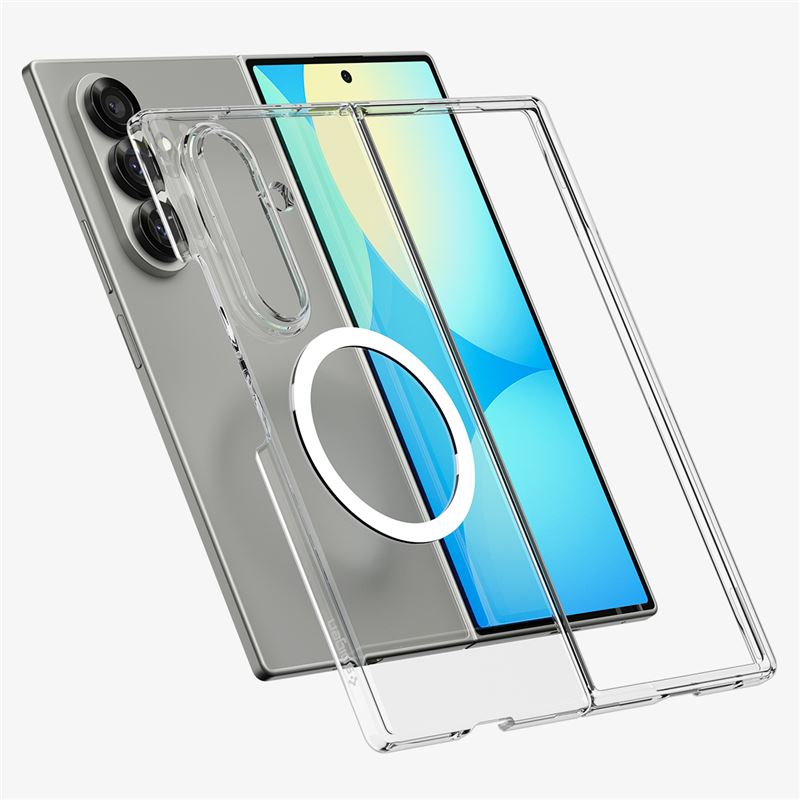 Case AirSkin MagSafe Samsung Galaxy Z Fold 7 Clear White