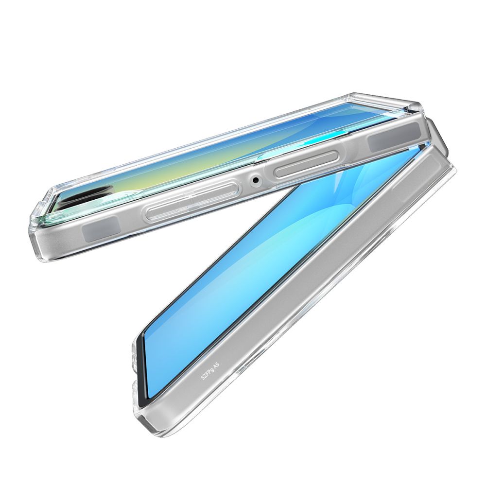 Case AirSkin MagSafe Samsung Galaxy Z Flip 7 Clear White