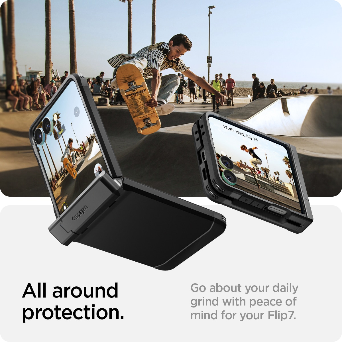 Case Tough Armor Pro MagSafe Samsung Galaxy Z Flip 7 Black