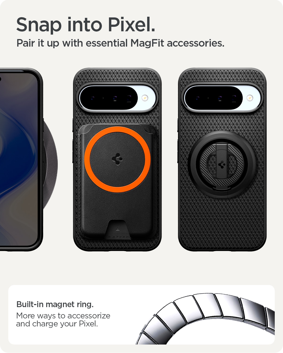 Case Liquid Air MagSafe Google Pixel 10 Matte Black