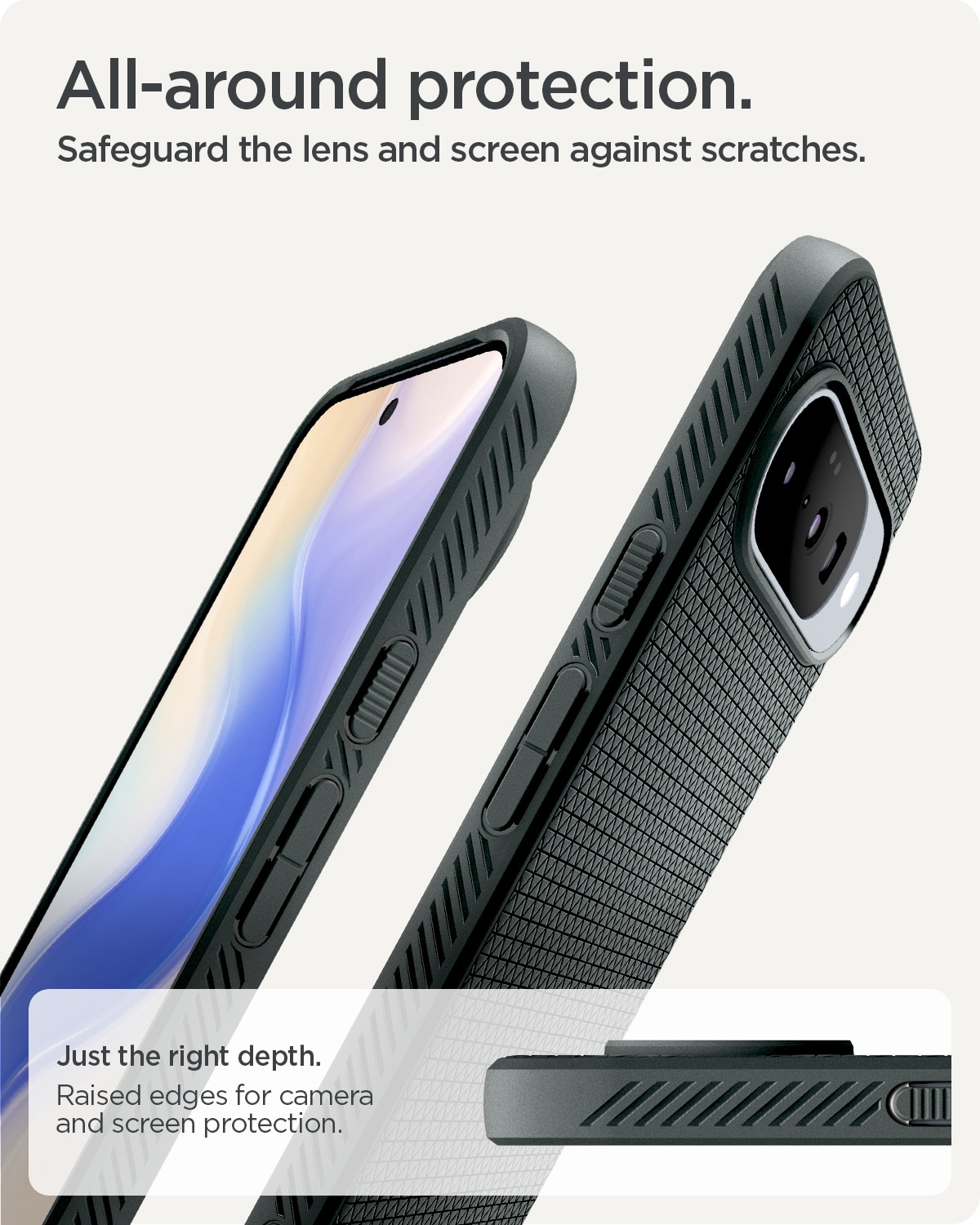 Case Liquid Air MagSafe Google Pixel 10 Abyss Green