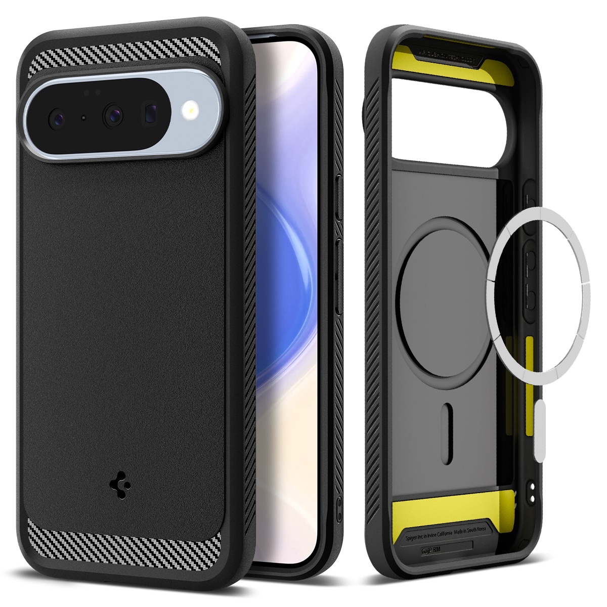 Case Rugged Armor MagSafe Google Pixel 10 Pro Zwart